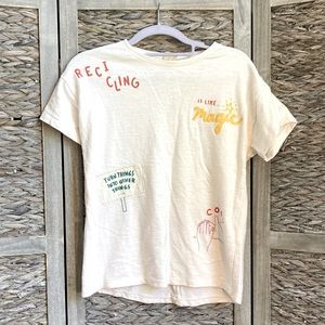 Zara girls shirt size 12, modern and cute